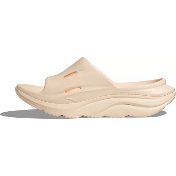 Hoka Ora Recovery Slides 3 Comfort Sandals US Men's 12 / Women's 14, Vanilla, NE - Picture 4 of 8